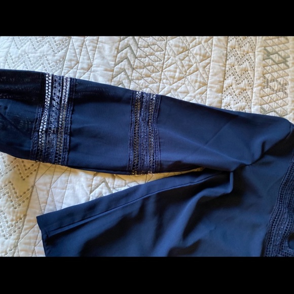 Navy boho long sleeve too - Picture 3 of 7